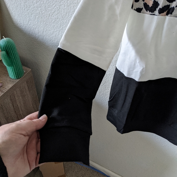 Cute strappy leopard print top - Picture 7 of 8